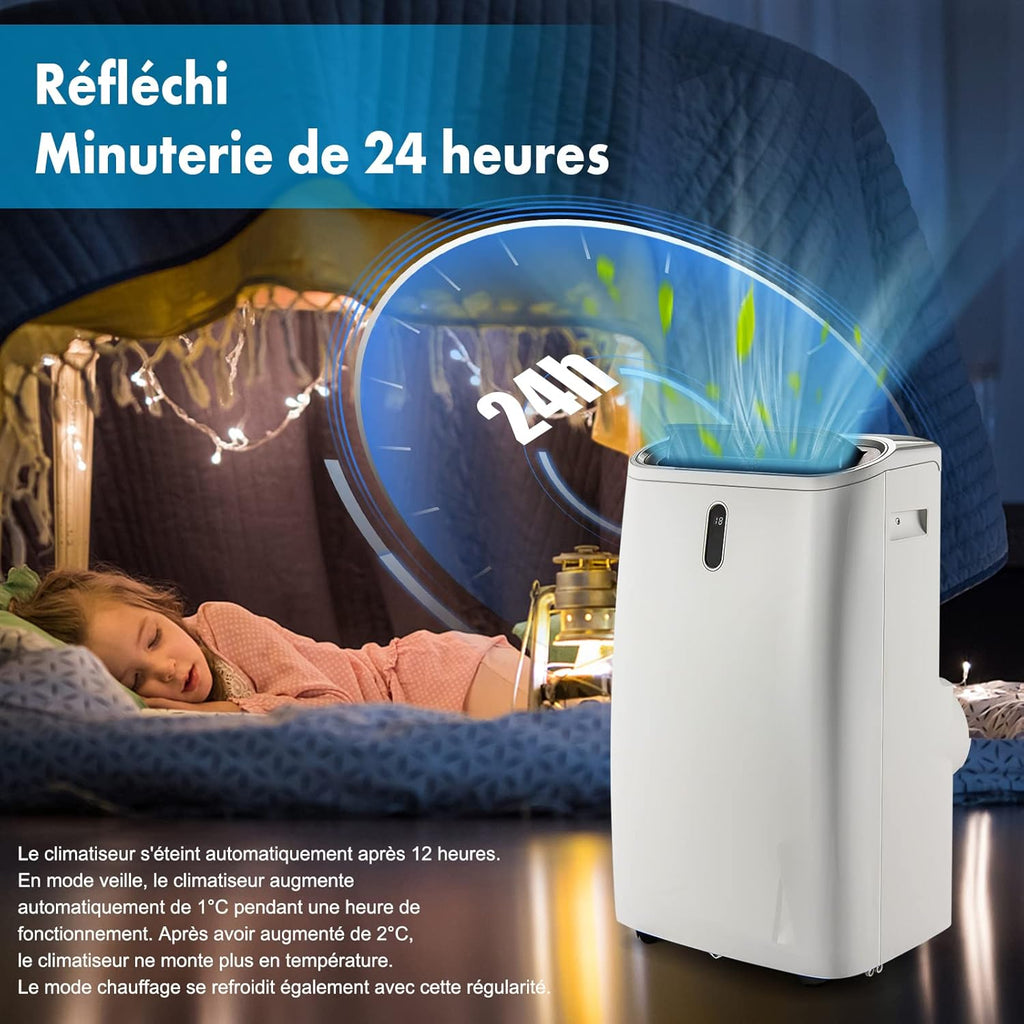 Climatiseur mobile 4-en-1