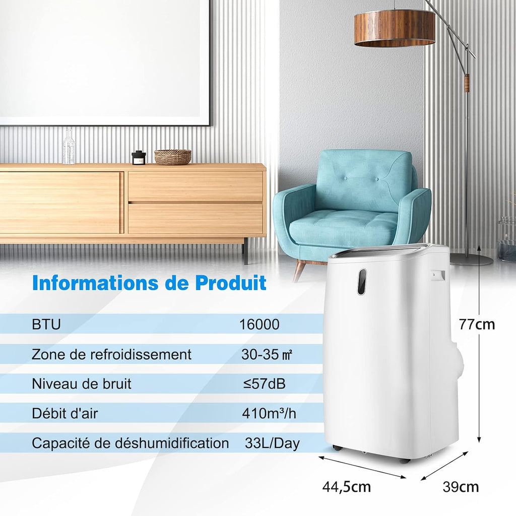 Climatiseur mobile 4-en-1