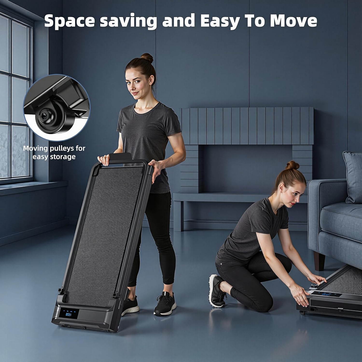 3-in-1 Smart Folding Walking Pad
